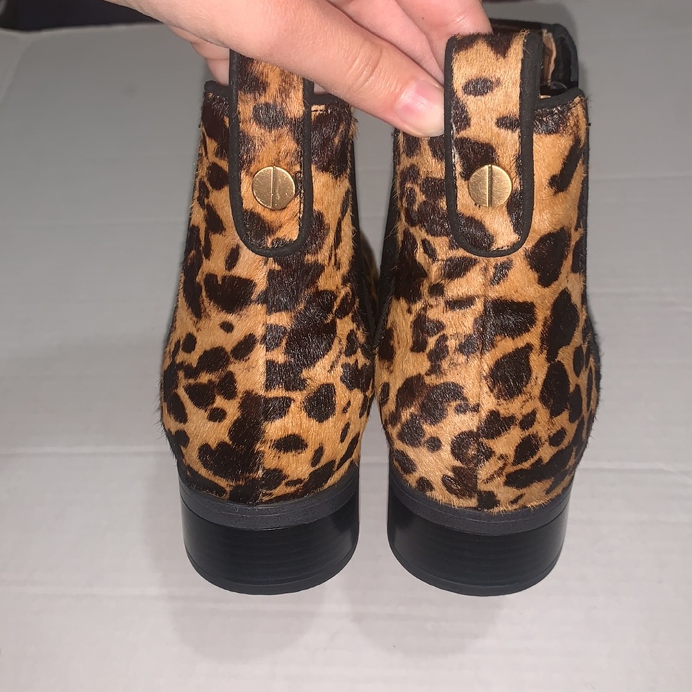 Rockport | Animal Fur Cheetah Print Booties Size 8 NEW - Picture 14 of 16